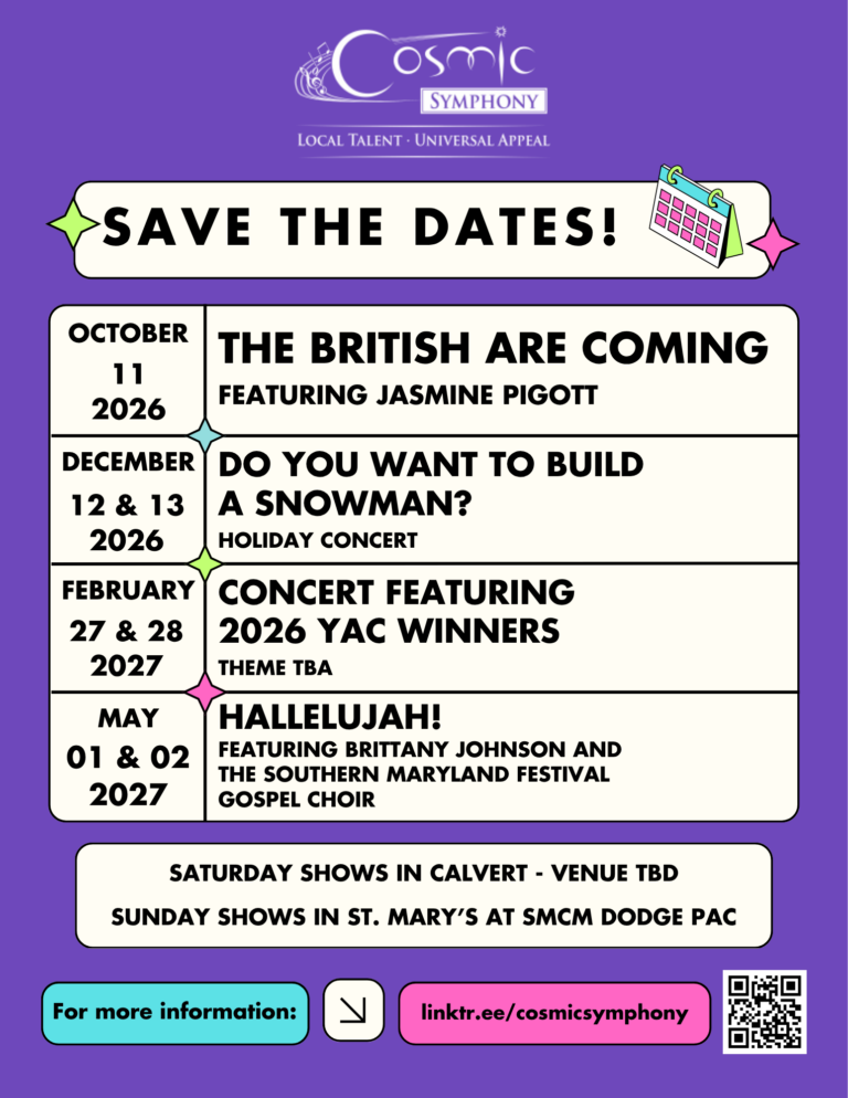 2026-27 Save the Date Flyer